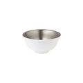 Raynaud Minéral Platin Suppenschälchen, innen vollplatin, klein