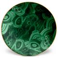 L'Objet Malachite presentation plate