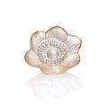 Lalique Anemone mini sculpture, gold