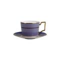 Wedgwood Anthemion Blue coffee/tea cup and saucer