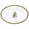 Herend Kimono oval platter, large