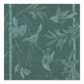 Le Jacquard Francais Voliere napkin, peacock-green