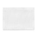 L'Objet Sateen linen placemats, white, set of 4