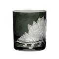 Artel Dinosaur double old fashioned tumbler, Stegosaurus in anthracite