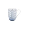 Raynaud Trésor Bleu mug, honeycomb pattern