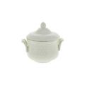 Gien Pont aux Choux White sugar bowl