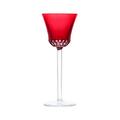 Saint-Louis Apollo hock glass, red