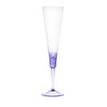 Moser Pebbles Champagne flute, alexandrite