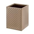Riviere Vanity waste paper basket, taupe