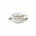 Royal Copenhagen Star Fluted Christmas tea cup and saucer