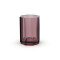 Decor Walther Crystal tumbler, burgundy
