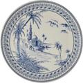 Gien Les Dépareillées Bleu cake platter