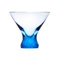 Moser Pebbles ice cream bowl, aquamarine
