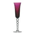 Saint-Louis Bubbles Champagne flute, amethyst