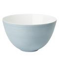 J.L Coquet Hémisphère Storm Blue salad bowl, large