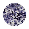 Gien Pivoines Bleues dessert plate