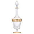 Saint-Louis Thistle Gold wine carafe