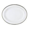 Bernardaud Athena Platin Platte oval, groß