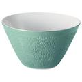 Raynaud Minéral Irisé Turquoise salad bowl, conical