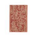 Leitner Friuli guest towel, rust red