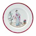 Alberto Pinto Chinoiserie dinner plate no. 4