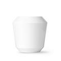Sieger by Fürstenberg Luna vase, white, medium-sized