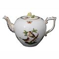Herend Rothschild Bird teapot, small, motif 8