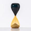 Venini Sanduhr Clessidre Horizont blau/ambra