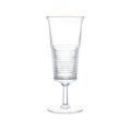 Saint-Louis Champagnerflöte Cadence Gold