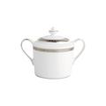 Bernardaud Athena Platinum sugar bowl