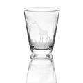 Theresienthal Kilimandjaro tumbler clear, pattern giraffe