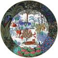 Gien Le Jardin du Palais cake platter