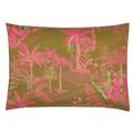 Christian Fischbacher Kissenbezug Oasis, senf / pink, 50 x 70 cm