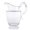 Mario Luca Giusti Federica acrylic jug, clear