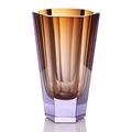 Moser Purity vase, large, alexandrite/aurora