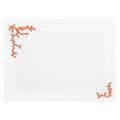 Eri Textiles Coral place mats, set of 6