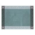 Le Jacquard Francais Symphonie Baroque placemat, peacock-grey