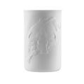 Fürstenberg Touché large cup without handle, relief buffalo