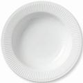 Royal Copenhagen White Fluted pasta plate