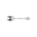 Robbe & Berking Hermitage salad serving fork, small, silverplated