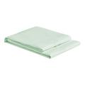 Christian Fischbacher Satin fitted sheet, pale jade (029), 200 x 200 cm, mattress height 16-30 cm