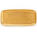 L'Objet Alchimie Gold rectangular platter, large
