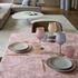Le Jacquard Francais Tivoli table linen, powder pink - Picture1
