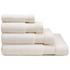 Le Jacquard Francais Caresse terry towels, ivory