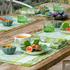 Le Jacquard Francais Voyage Iconique table linen, green