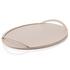 GioBagnara Form oval trays, stone
