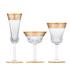 Saint-Louis Thistle Gold glasses