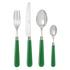 Capdeco Cambridge cutlery, green