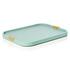 GioBagnara Puccini rectangular trays, with brass handles, mint