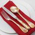 Christofle Jardin d'Eden cutlery, silverplated & partially gilded